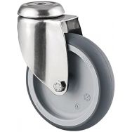 Roulette pivotante à oeil inox - Capacité 100 kg