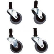 Roulettes pour poubelles emboîtables (Lot de 4)