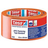 Ruban PVC orange standard 50 mm x 33 m - Tesa 60399
