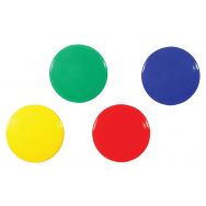 Sachet de 12 aimants Ø 20 mm coloris panachés