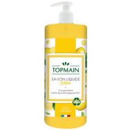 Savon liquide cuisine Topmain citron - Flacon à pompe 500 mL