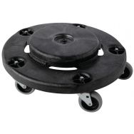 Socle sur roulettes pour poubelles plastiques rondes 76 à 208 L Rubbermaid