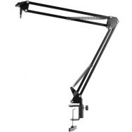 Support micro articulé de table avec extension Podcast arm - Plugger Studio