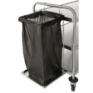 Support sac poubelle L360xl355xh810mm TOURNUS EQUIPEMENT