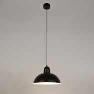Suspension métal Corep MARCEL noir mat