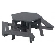 Table-bancs Gala PMR 2 fauteuils