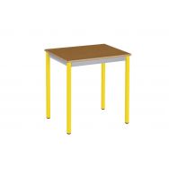 Table 4 pieds Basic chants plaqués plateau hêtre