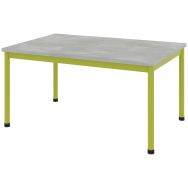 Table Comite 160 x 80 cm - 4 pieds - plateau stratifié ABS