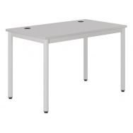 Table Info prof 70 cm T6 passe câble mélaminé chants polypropylène