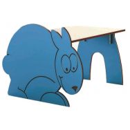 Table Lapin 120 x 60 cm Taille 2