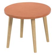 Table basse ronde Upcy Ø 45 cm décor uni