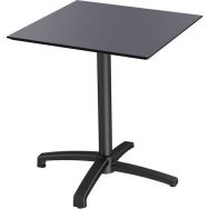 Table de bistrot pliable X CROSS Ø 70 noir