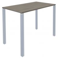 Table de réunion haute 120x60 Lounge 4 pieds