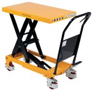 Table élévatrice manuelle capacité 500 kg