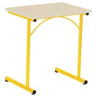 Table fixe Atlas II avec chants surmoulés