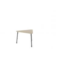 Table fixe Pétale Filos T6 plateau triangle bouleau