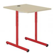 Table info Hubbe profondeur 80 cm réglable T3 à T6 stra polypropylène