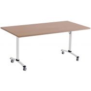 Table plateau stratifié carré Axe