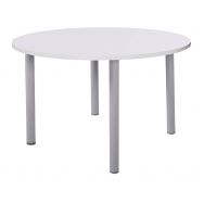 Table réunion Lounge 4 pieds Ø 120 cm