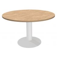 Table réunion ronde Lounge Ø 120 cm pied central