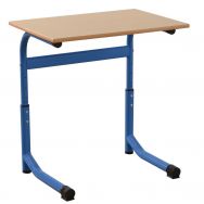 Table scolaire réglable Forum2 chants alaisés