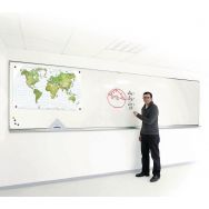 Tableau blanc Horizon 120x400 spécial vidéoprojecteur - e3