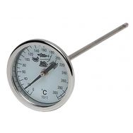 Thermomètre de friture, sonde cadran diam. 5 cm, de 0 à 300 C