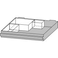 Tiroirs de type 3 pour armoire Combi-La modèle : 250-3