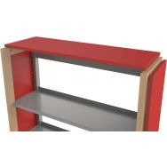 Toit d'habillage bois pour rayonnage Ellipse enfant