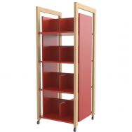 Tour à livres Ellipse enfant structure bois