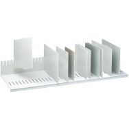 Trieur vertical à séparateurs amovibles pour armoires - Gris - Paperflow