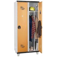 Vestiaire sur pieds industrie salissante moraillon