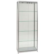 Vitrine d'exposition - 800 x 400 x 2000 mm - Manutan