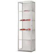 Vitrine d'exposition 600 x 400 x 1984 mm - Manutan