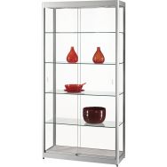 Vitrine d'exposition - 1000 x 400 x 2000 mm - Manutan