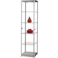 Vitrine d'exposition - 500 x 500 x 2000 mm - Manutan