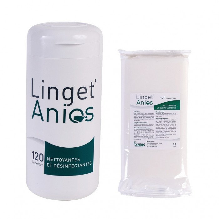 Lingette désinfectante