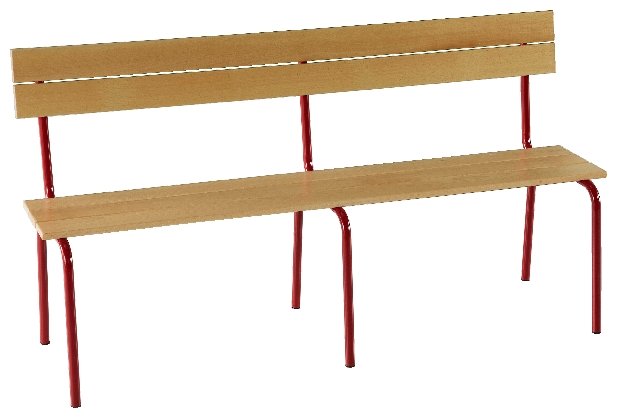 Banc et tabouret d'école