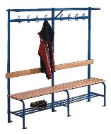 Banc pour vestiaire