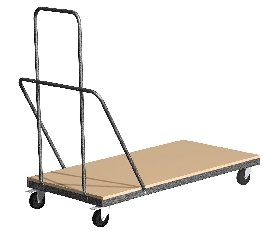 Chariot pour chaise et table de réunion