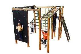 Jeux extérieur à grimper