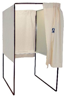Isoloir de vote