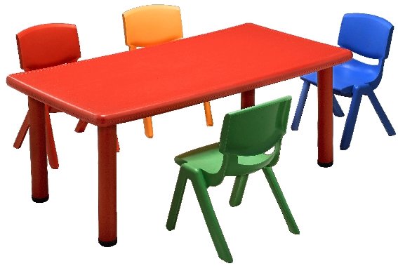 Table de crèche