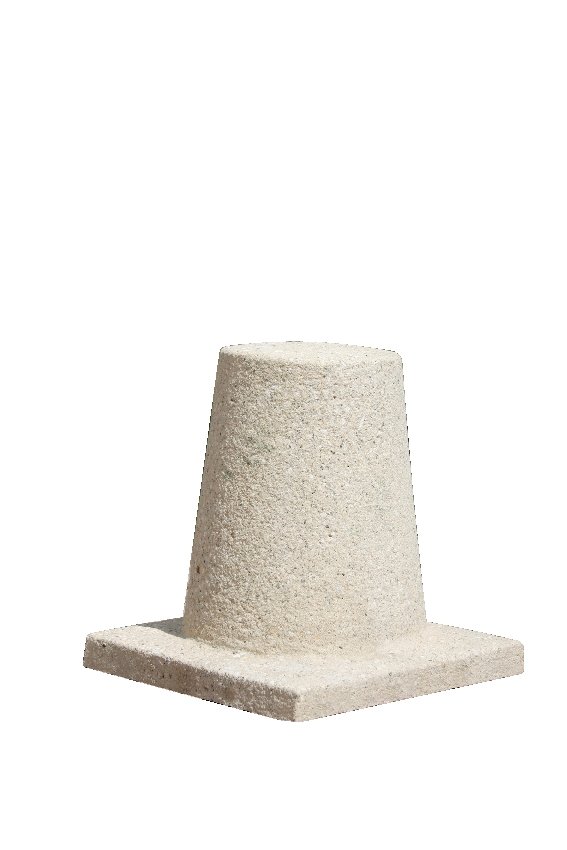Potelet et borne de voirie