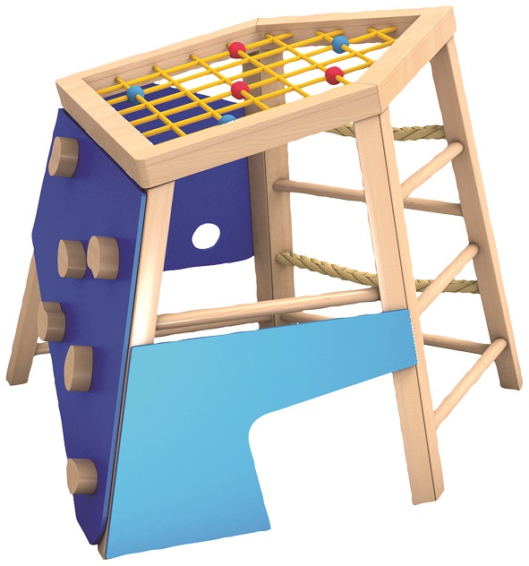 Module et parcours de motricité bois
