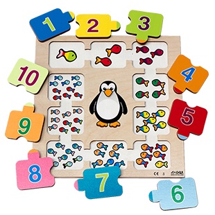 Puzzle et jeu d'encastrement