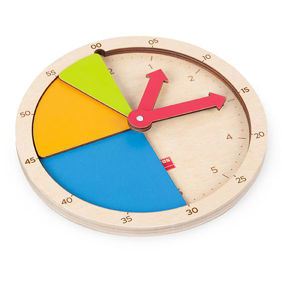 Jeu d'apprentissage du temps