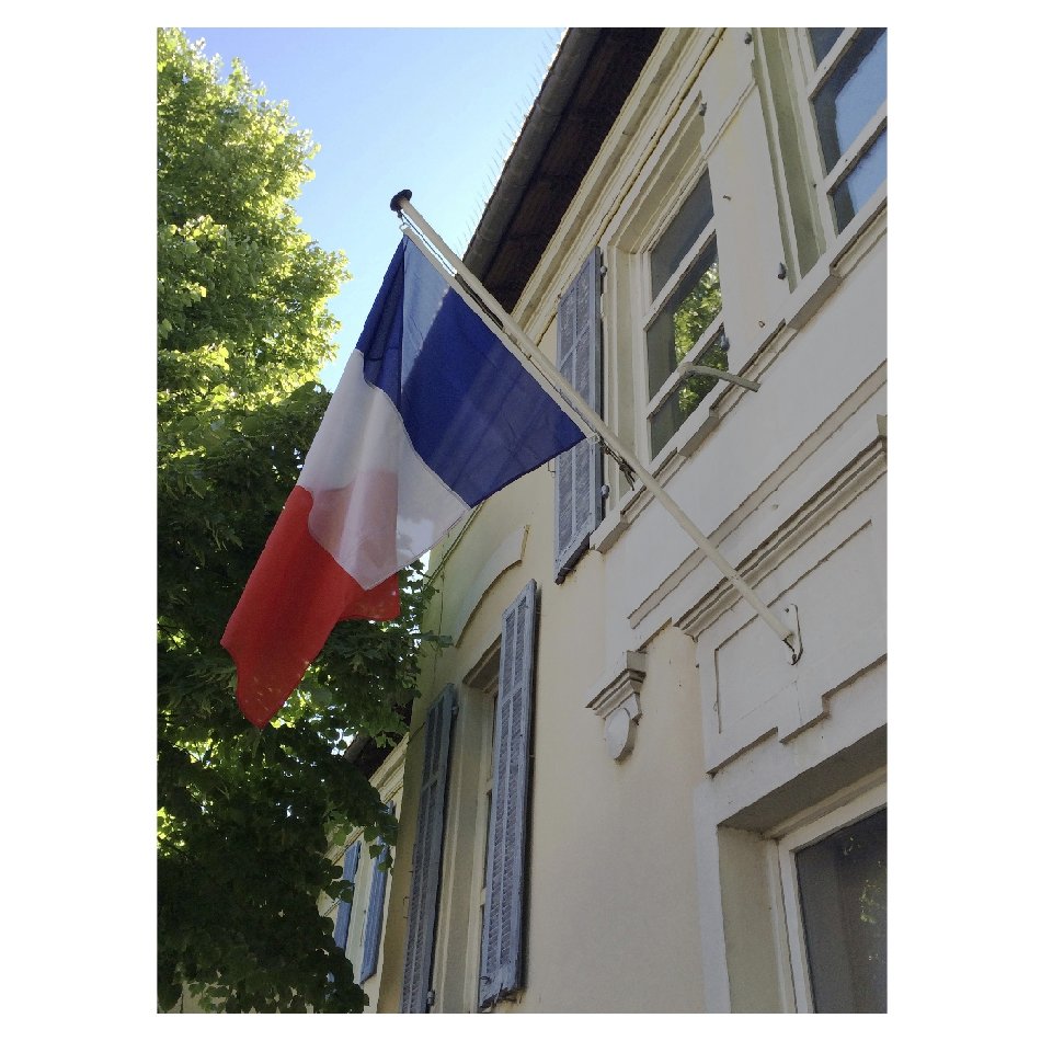 Mât pour drapeau