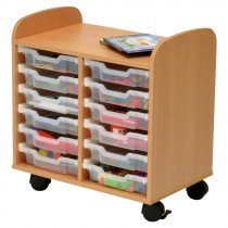 Meuble de rangement maternelle
