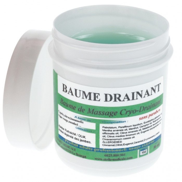 Crème et baume de massage 